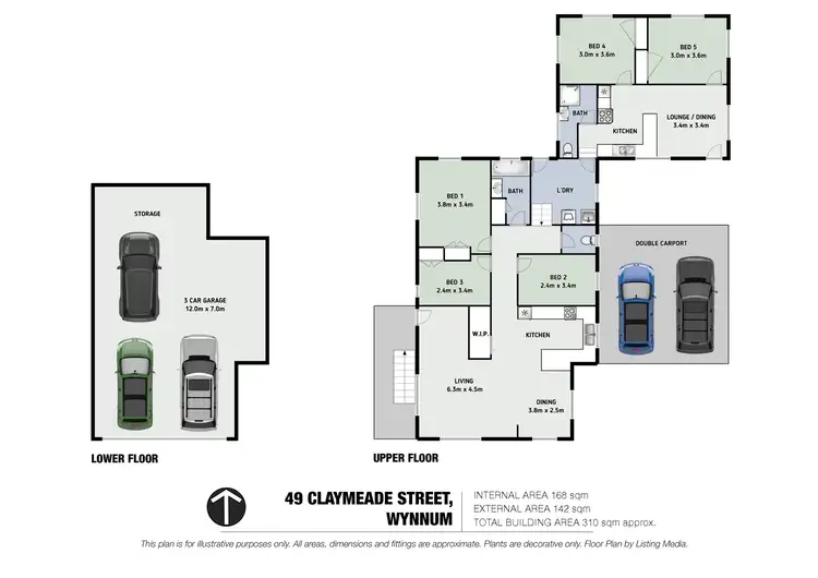 Floorplan of Homely house listing, 49 Claymeade Street, Wynnum QLD 4178