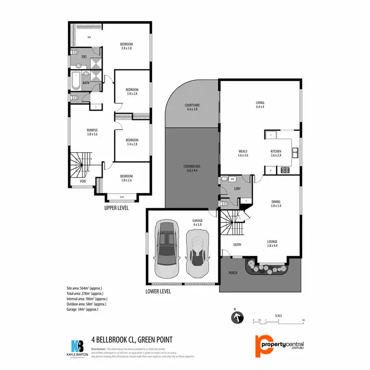 Floorplan of Homely house listing, 4 Bellbrook Close, Green Point NSW 2251