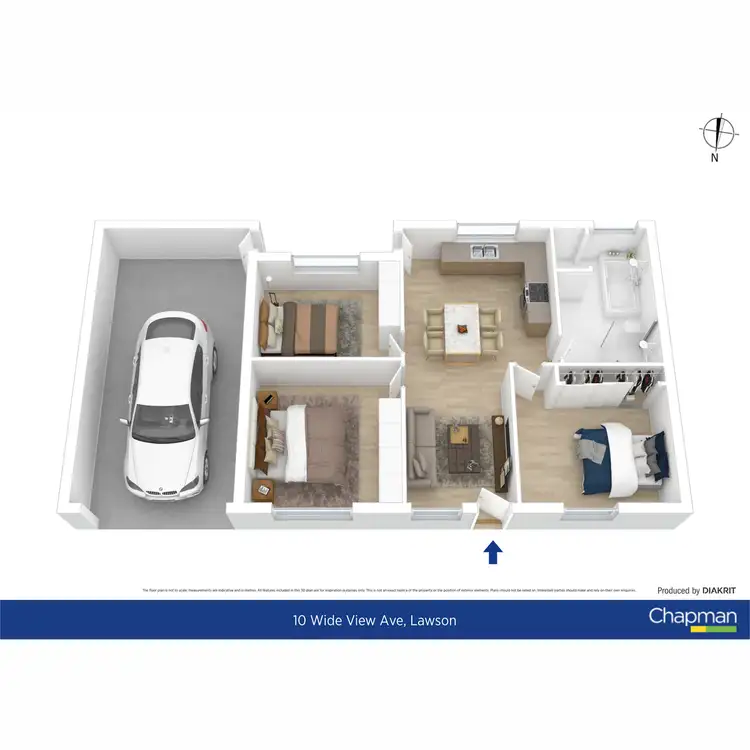 Floorplan of Homely house listing, 10 Wide View Avenue, Lawson NSW 2783