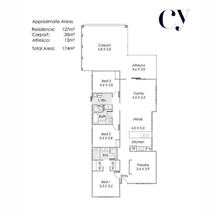 Floorplan of Homely house listing, 27 Gladstonbury Parade, Baldivis WA 6171