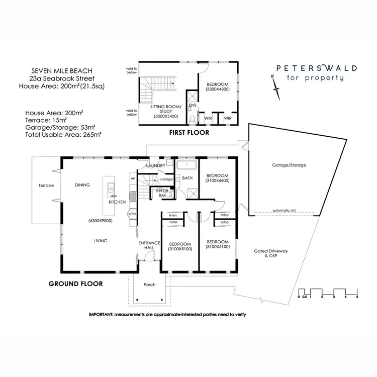 Floorplan of Homely house listing, 23a Seabrook Street, Seven Mile Beach TAS 7170