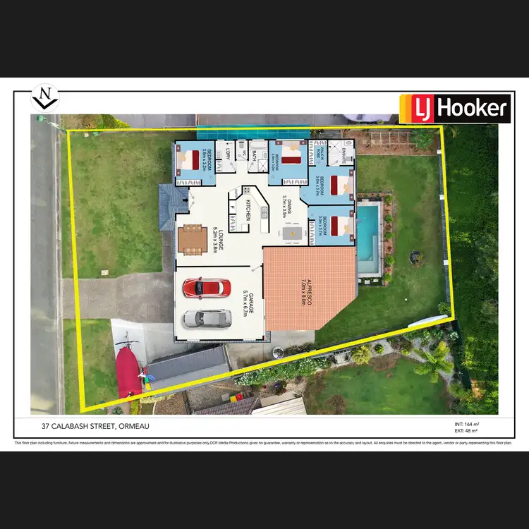 Floorplan of Homely house listing, 37 Calabash Street, Ormeau QLD 4208