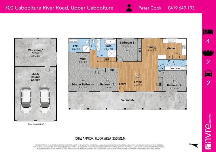 Floorplan of Homely house listing, 700 Caboolture River Road, Upper Caboolture QLD 4510