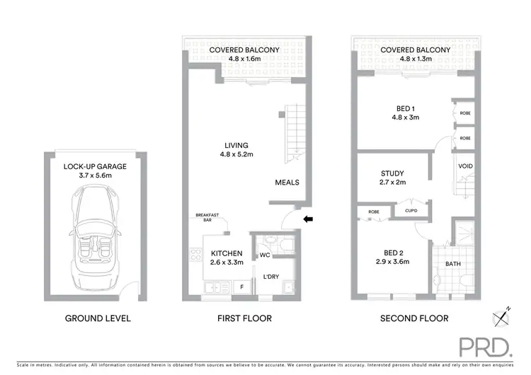 Floorplan of Homely apartment listing, 4/61 Nesca Parade, The Hill NSW 2300