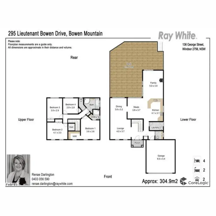 Floorplan of Homely house listing, 295 Lieutenant Bowen Drive, Bowen Mountain NSW 2753