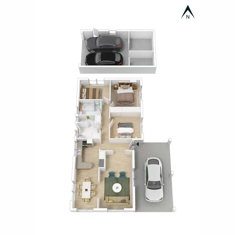 Floorplan of Homely house listing, 4 Karoonda Street, Capel Sound VIC 3940