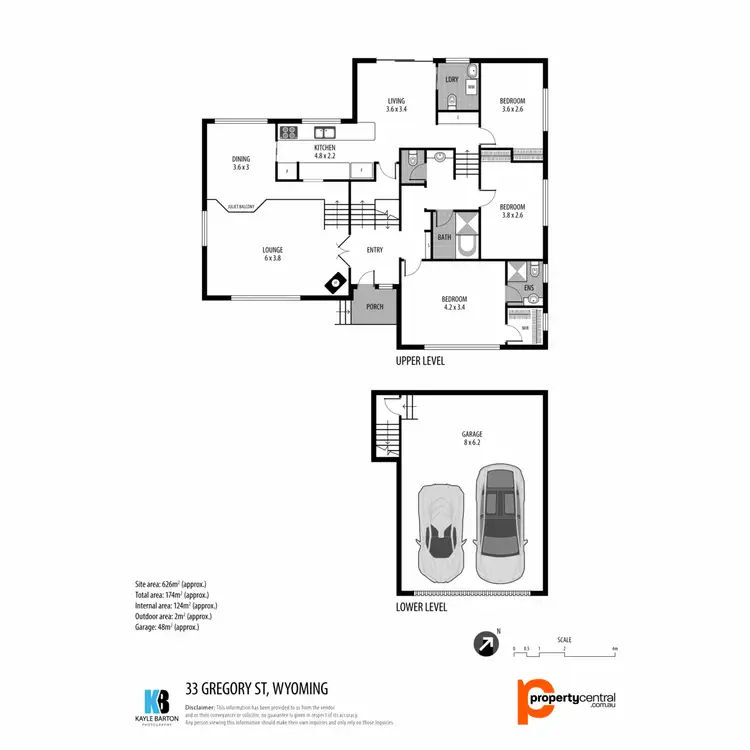 Floorplan of Homely house listing, 33 Gregory Street, Wyoming NSW 2250