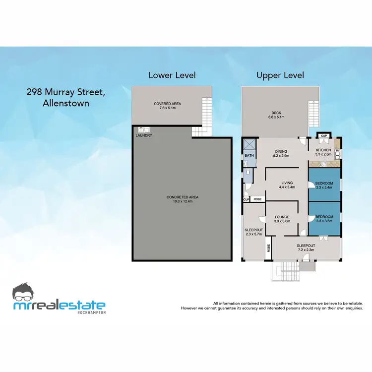 Floorplan of Homely house listing, 298 Murray Street, Allenstown QLD 4700