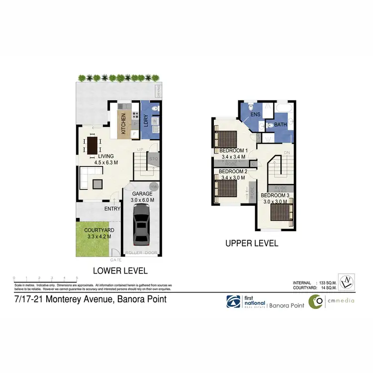 Floorplan of Homely townhouse listing, 7/17-21 Monterey Avenue, Banora Point NSW 2486