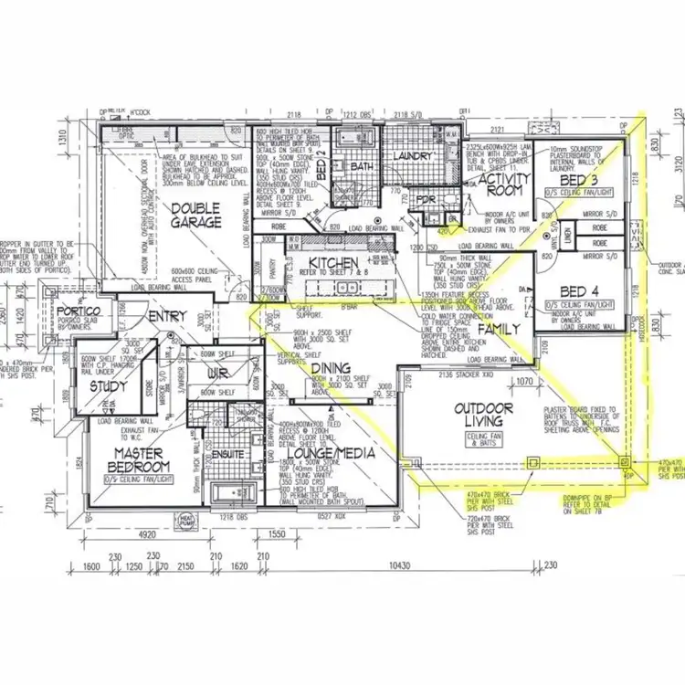 Floorplan of Homely house listing, 5 Daydream Crescent, Springfield Lakes QLD 4300