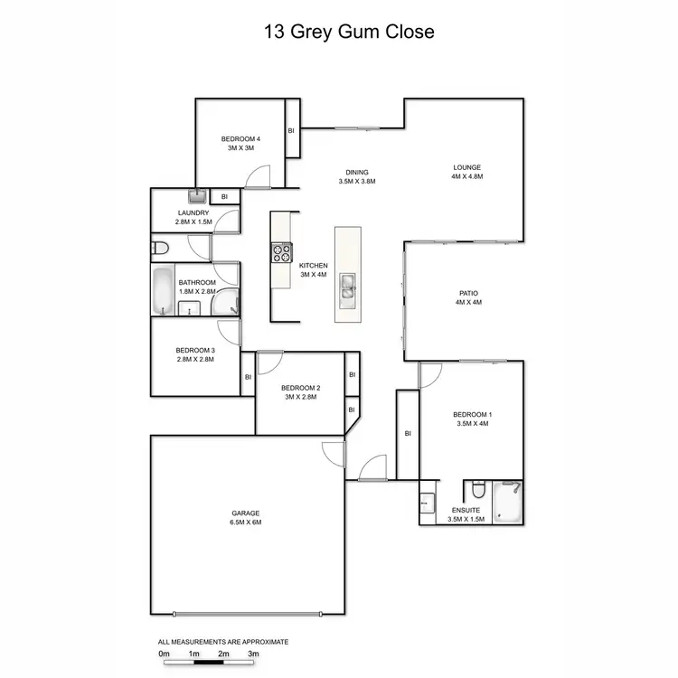 Floorplan of Homely house listing, 13 Grey Gum Close, South Grafton NSW 2460