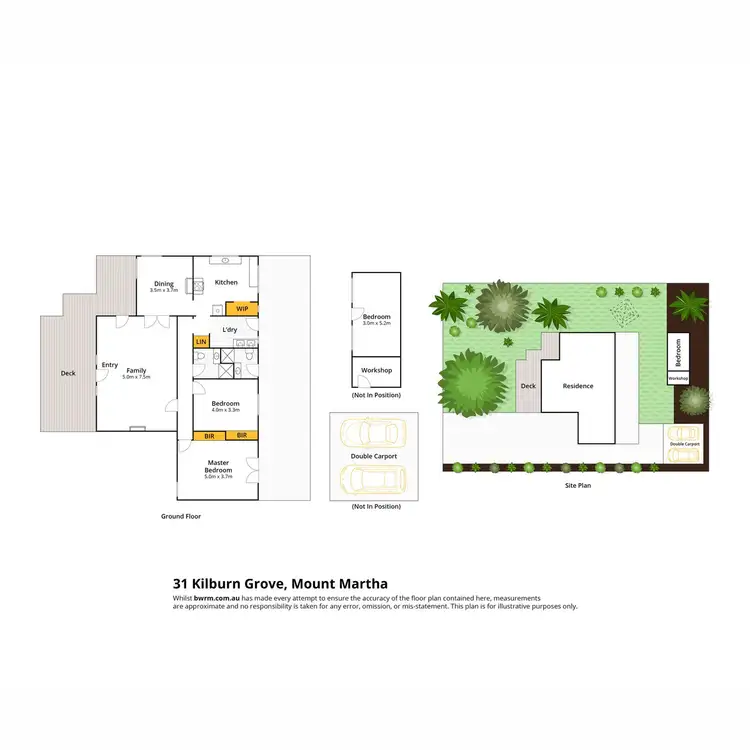 Floorplan of Homely house listing, 31 Kilburn Grove, Mount Martha VIC 3934