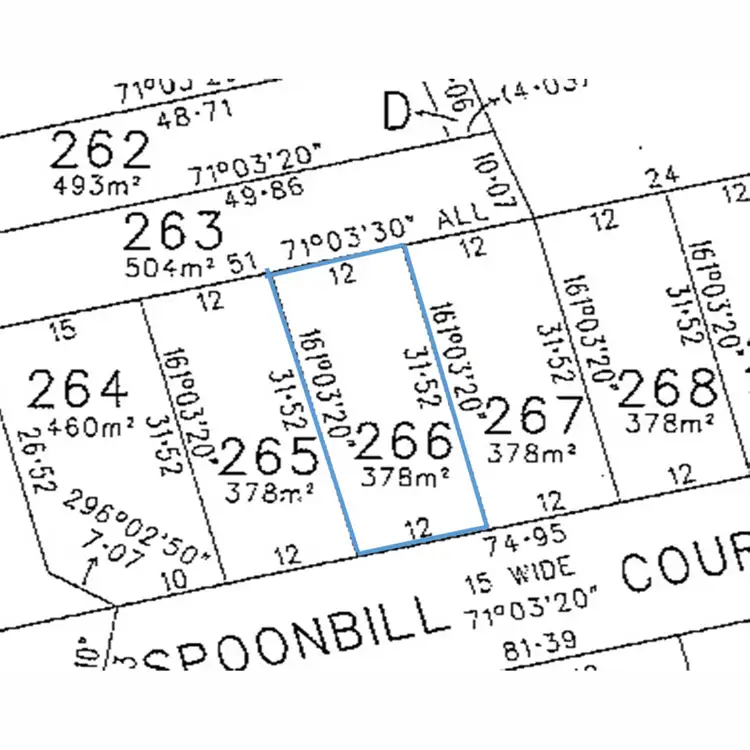 Floorplan of Homely land listing, 3 Spoonbill Court, Mannum SA 5238