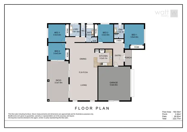 Floorplan of Homely house listing, 12 Melissa Circuit, Kallangur QLD 4503