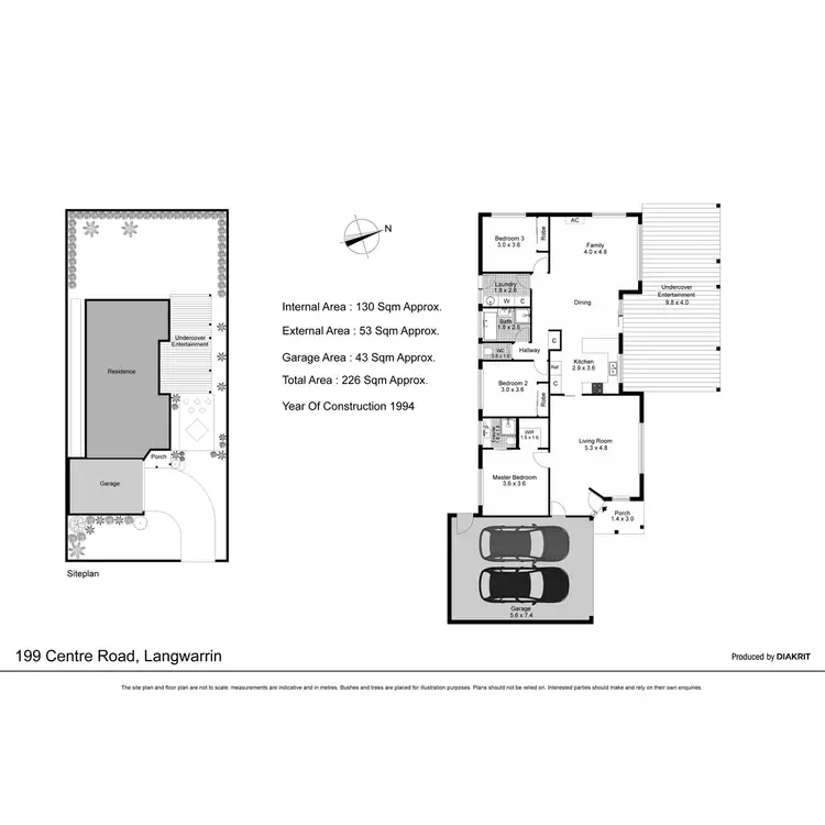 Floorplan of Homely house listing, 199 Centre Road, Langwarrin VIC 3910