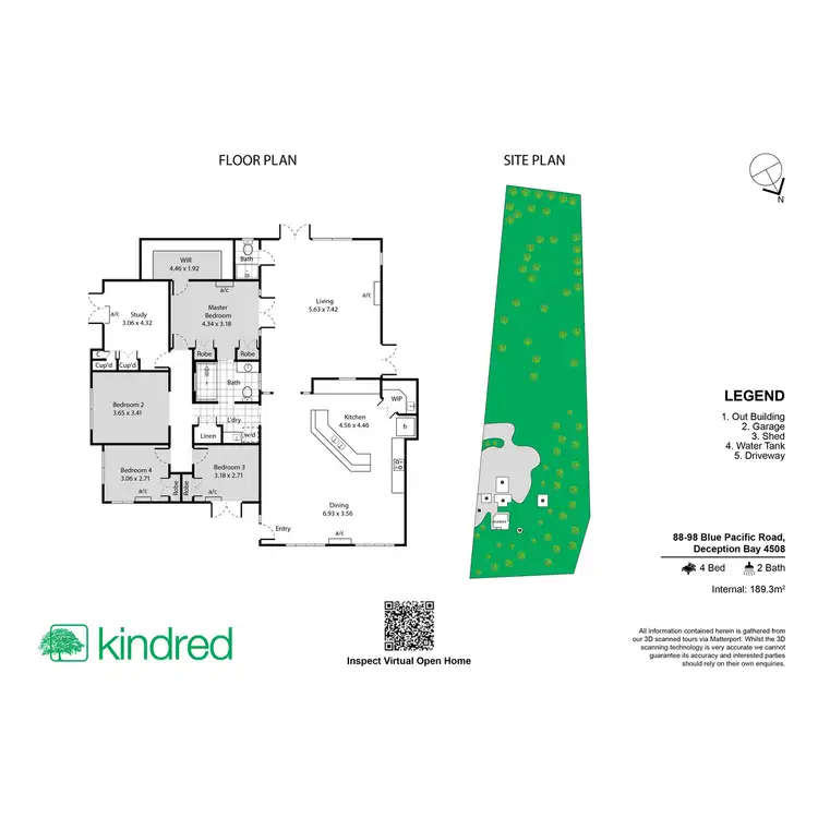 Floorplan of Homely house listing, 88-98 Blue Pacific Road, Deception Bay QLD 4508