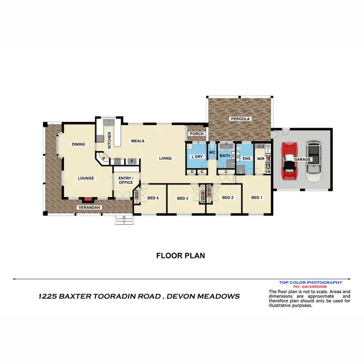 Floorplan of Homely house listing, 1225 Baxter- Tooradin Road, Devon Meadows VIC 3977