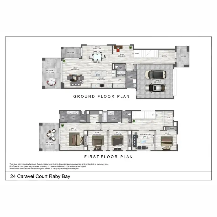 Floorplan of Homely house listing, 24 Caravel Court, Raby Bay QLD 4163