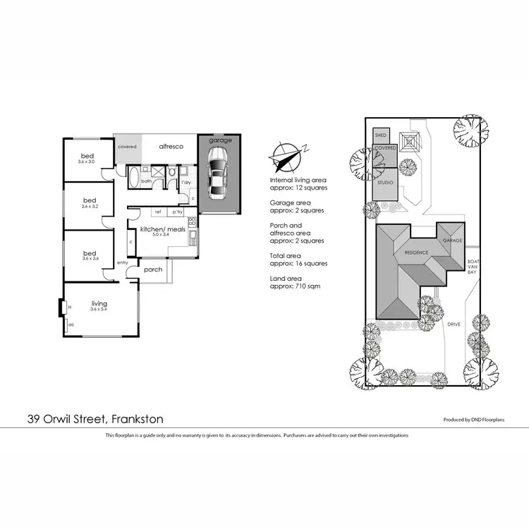 Floorplan of Homely house listing, 39 Orwil Street, Frankston VIC 3199