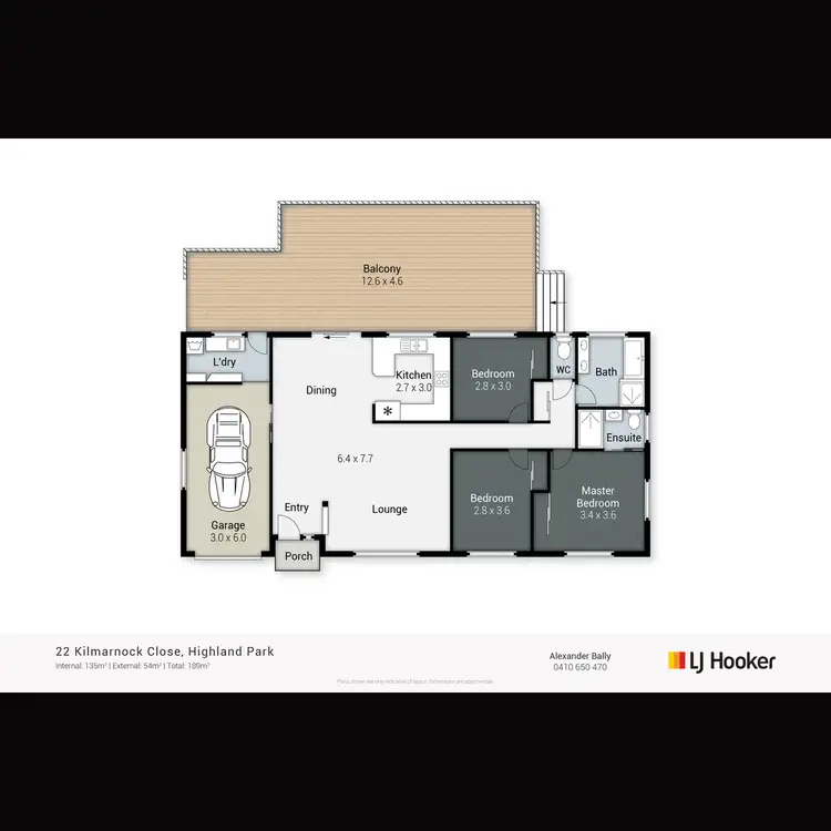 Floorplan of Homely house listing, 22 Kilmarnock Close, Highland Park QLD 4211