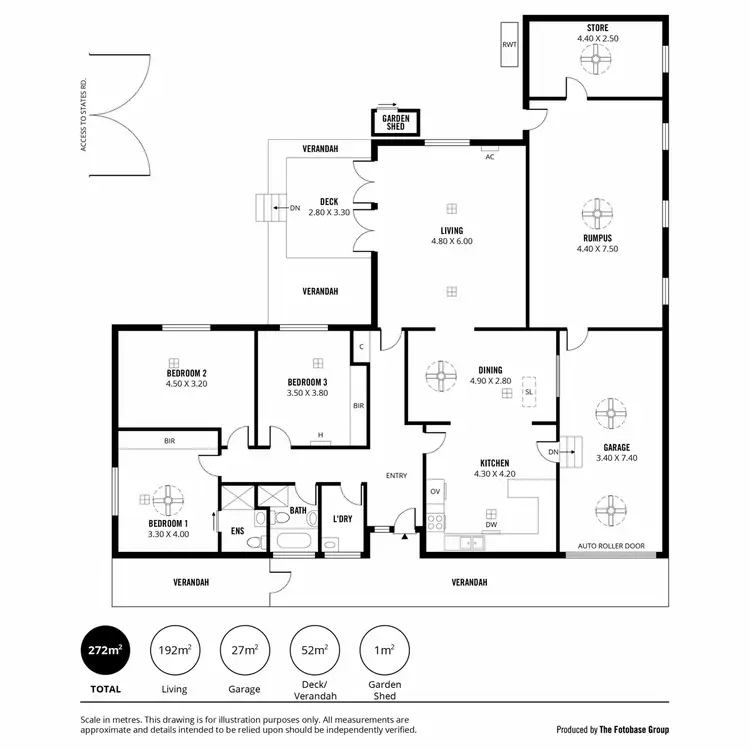 Floorplan of Homely house listing, 1 Nash Crescent, Morphett Vale SA 5162