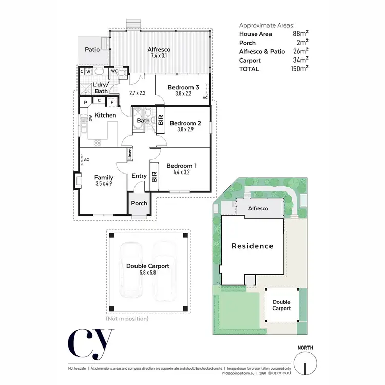 Floorplan of Homely house listing, 31 Kirwan Street, Floreat WA 6014