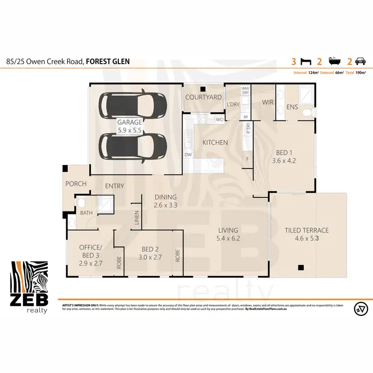 Floorplan of Homely retirement listing, 85/25 Owen Creek Road, Forest Glen QLD 4556