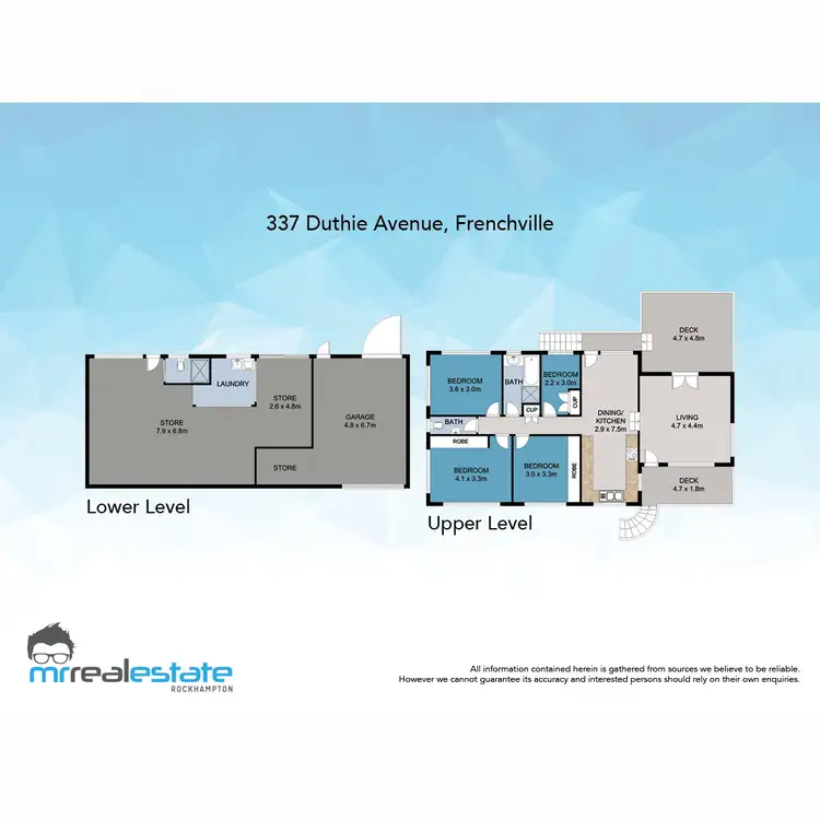 Floorplan of Homely house listing, 337 Duthie Avenue, Frenchville QLD 4701