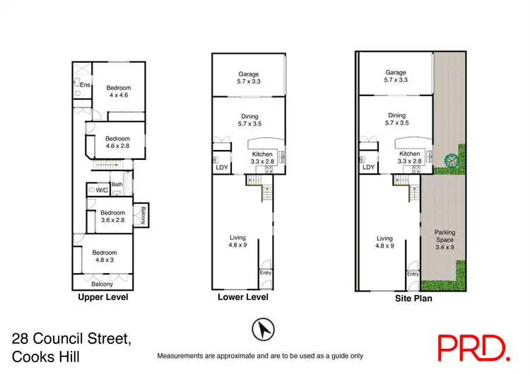 Floorplan of Homely house listing, 28 Council Street, Cooks Hill NSW 2300