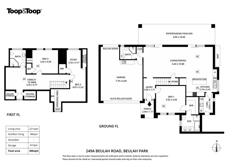 Floorplan of Homely house listing, 249A Beulah Road, Beulah Park SA 5067