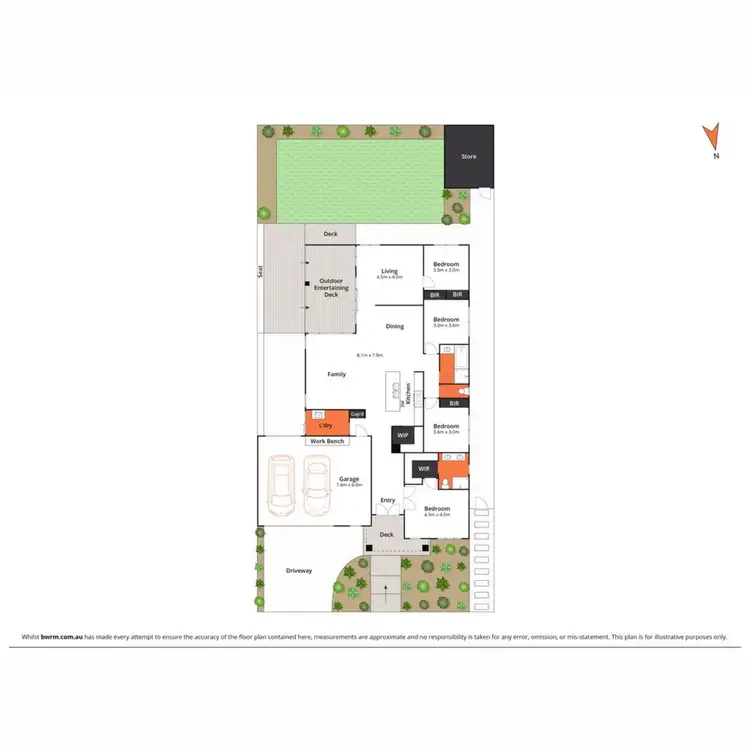 Floorplan of Homely house listing, 7 Forresters Way, Armstrong Creek VIC 3217