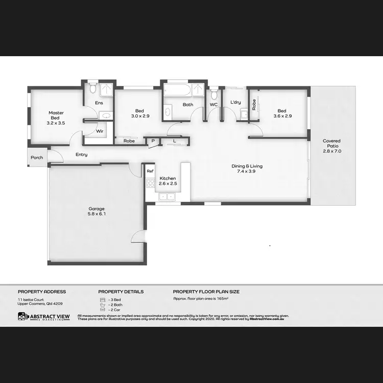 Floorplan of Homely house listing, 11 Isetta Court, Upper Coomera QLD 4209