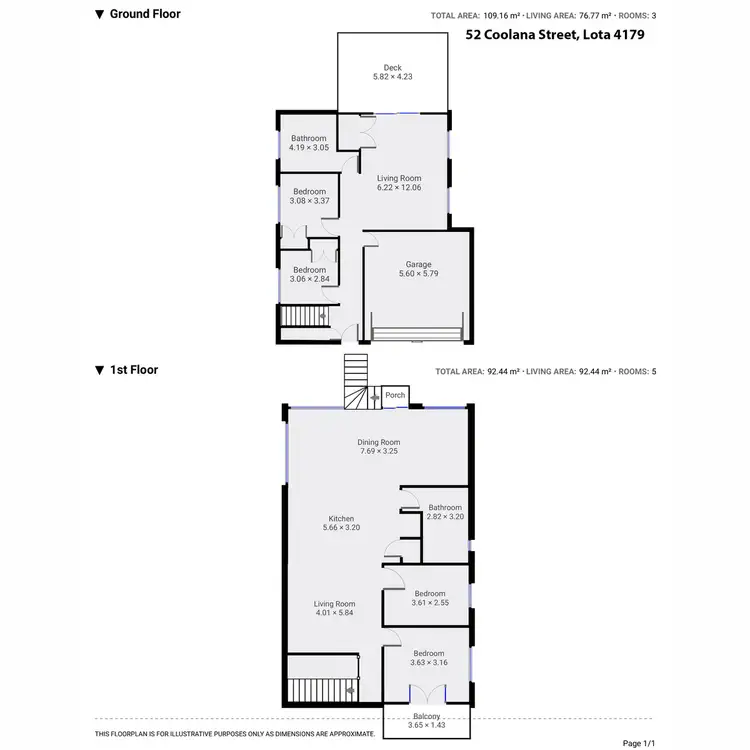 Floorplan of Homely house listing, 52 Coolana Street, Lota QLD 4179