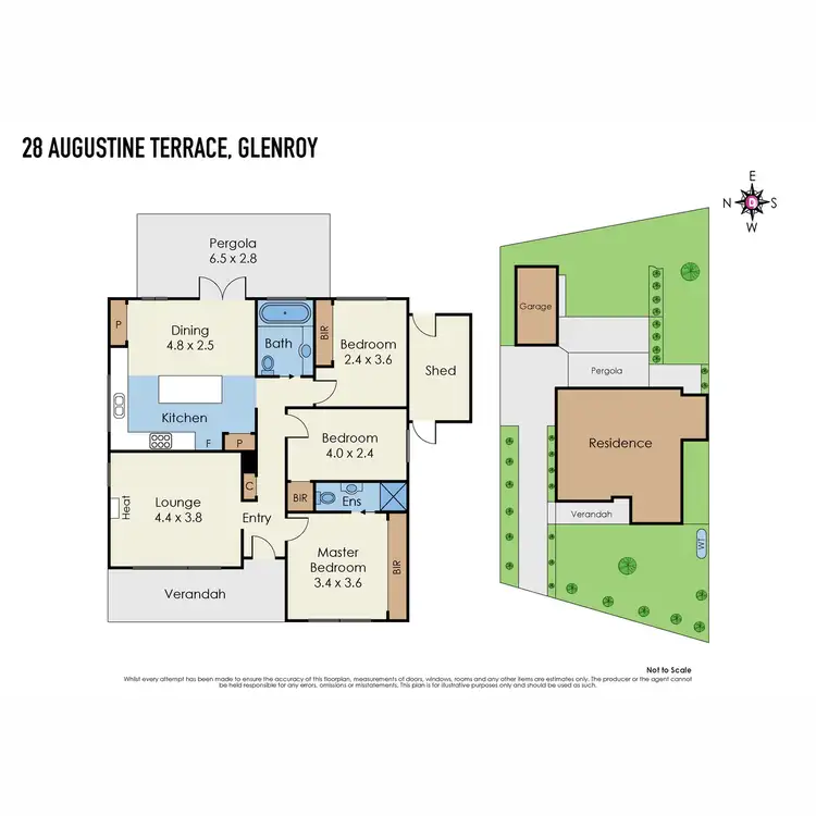 Floorplan of Homely house listing, 28 Augustine Terrace, Glenroy VIC 3046