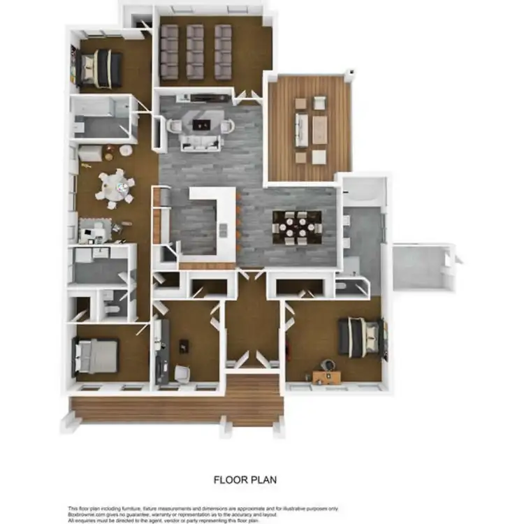 Floorplan of Homely house listing, 1 Bonita Way, Tapping WA 6065