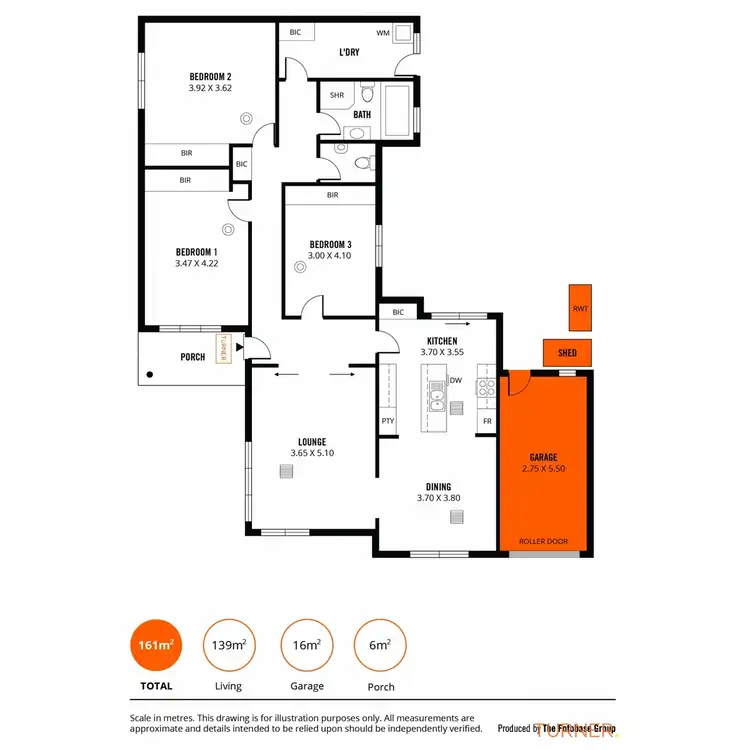 Floorplan of Homely house listing, 1/4 Kersley Avenue, Glengowrie SA 5044