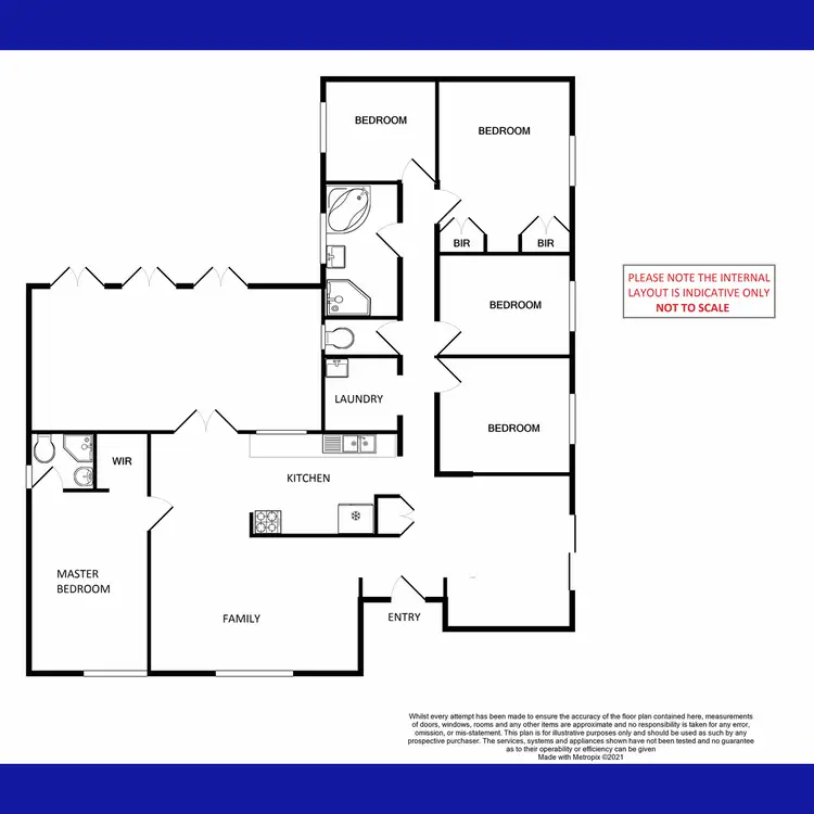 Floorplan of Homely house listing, 13 Lambertia Way, Ferndale WA 6148