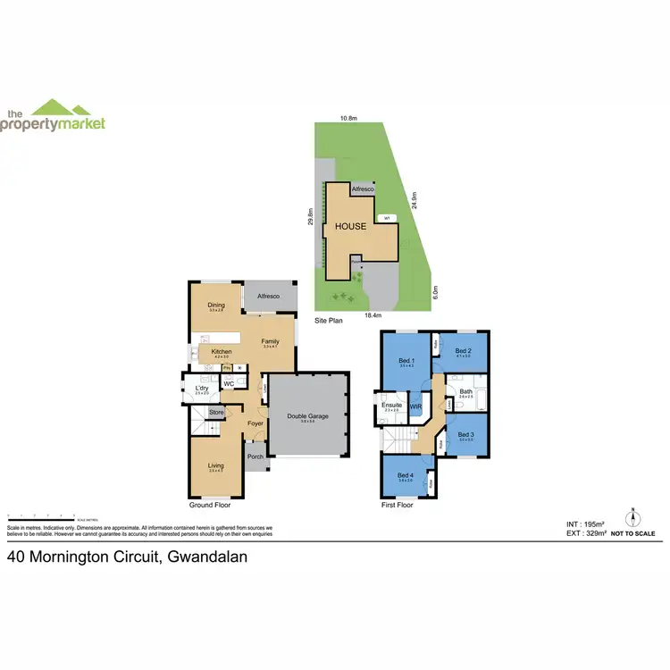 Floorplan of Homely house listing, 40 Mornington Circuit, Gwandalan NSW 2259