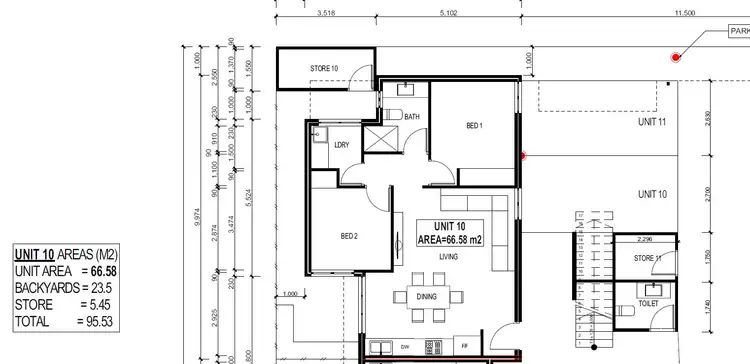Floorplan of Homely apartment listing, 10/13 Lena Street, Beckenham WA 6107