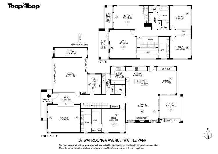 Floorplan of Homely house listing, 37 Wahroonga Avenue, Wattle Park SA 5066