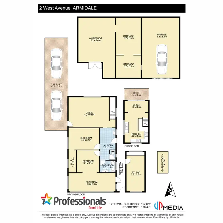 Floorplan of Homely house listing, 2 West Avenue, Armidale NSW 2350