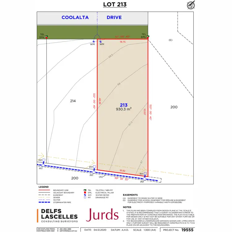 Floorplan of Homely land listing, 34 (Lot 213) Coolalta Drive, Nulkaba NSW 2325