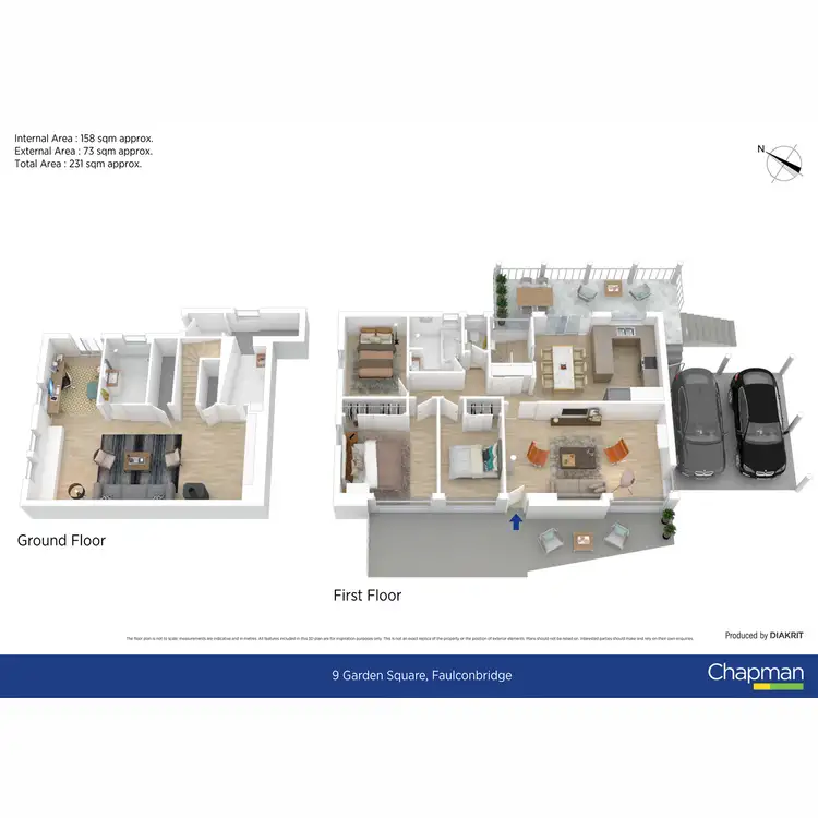 Floorplan of Homely house listing, 9 Garden Square, Faulconbridge NSW 2776
