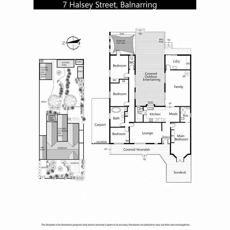 Floorplan of Homely house listing, 7 Halsey Street, Balnarring VIC 3926