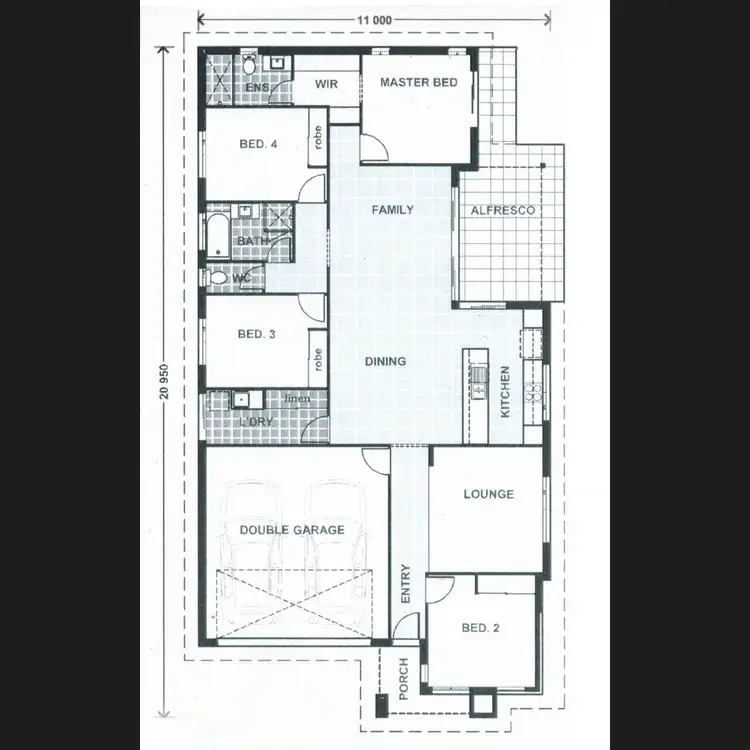 Floorplan of Homely house listing, 62 Azure Way, Pimpama QLD 4209