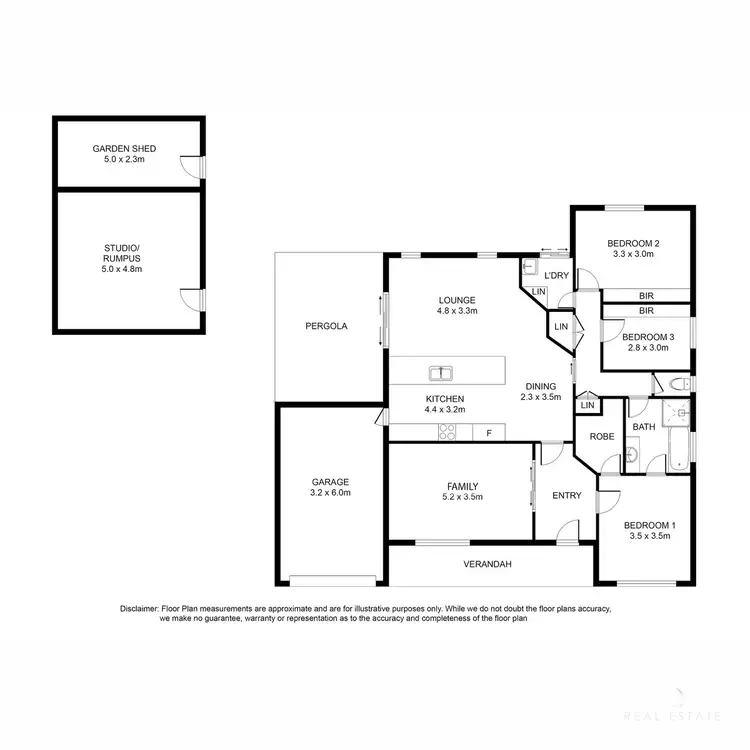Floorplan of Homely house listing, 11 Stuart Court, Mount Gambier SA 5290