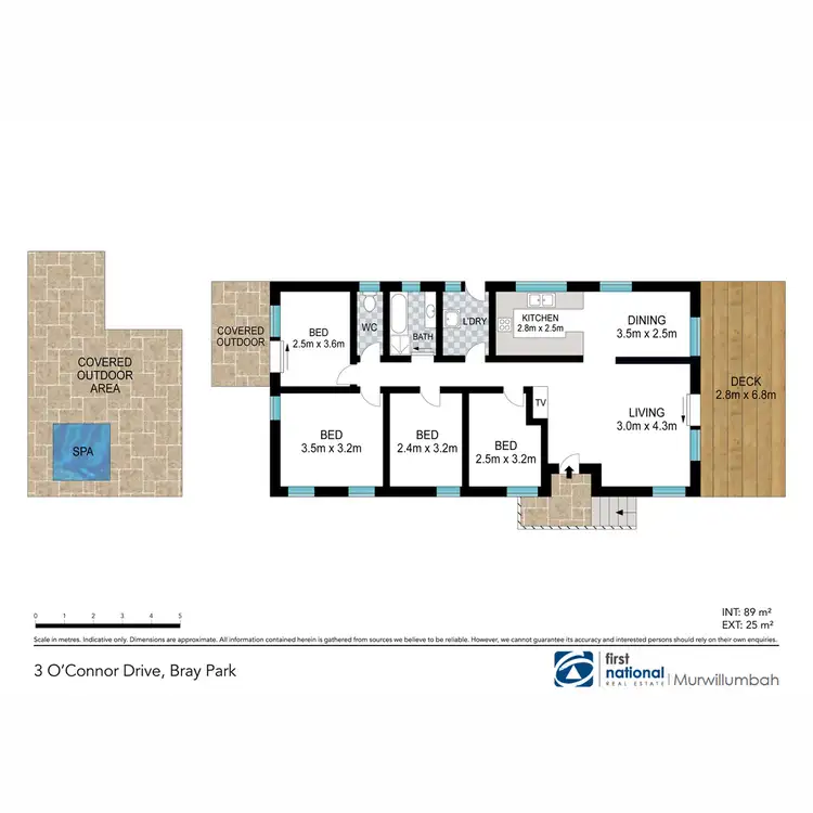 Floorplan of Homely house listing, 3 O'Connor Drive, Bray Park NSW 2484
