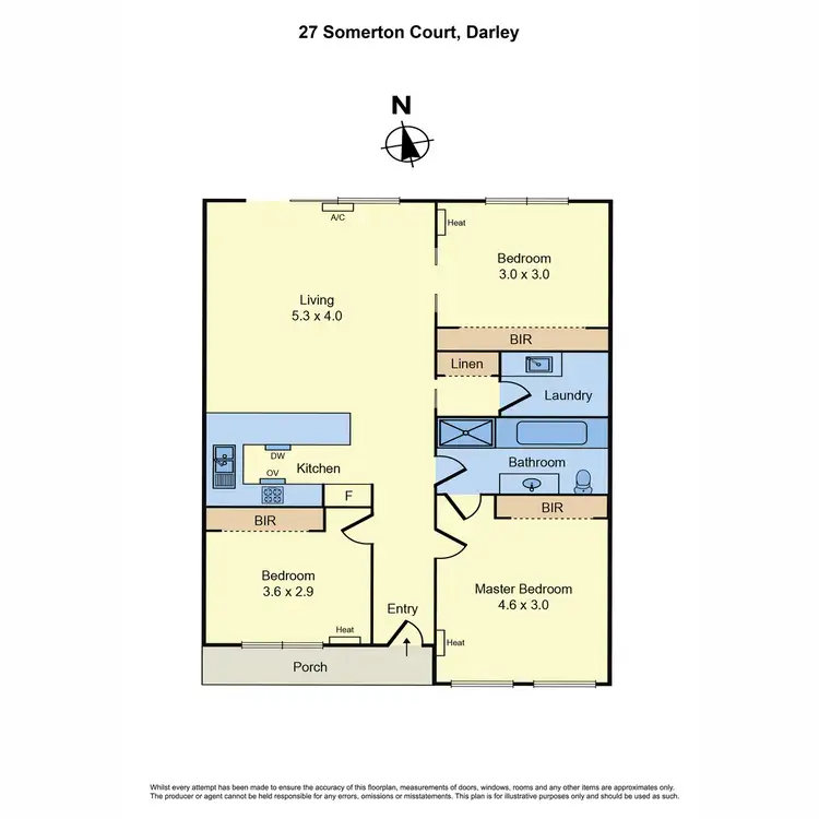 Floorplan of Homely house listing, 27 Somerton Court, Darley VIC 3340