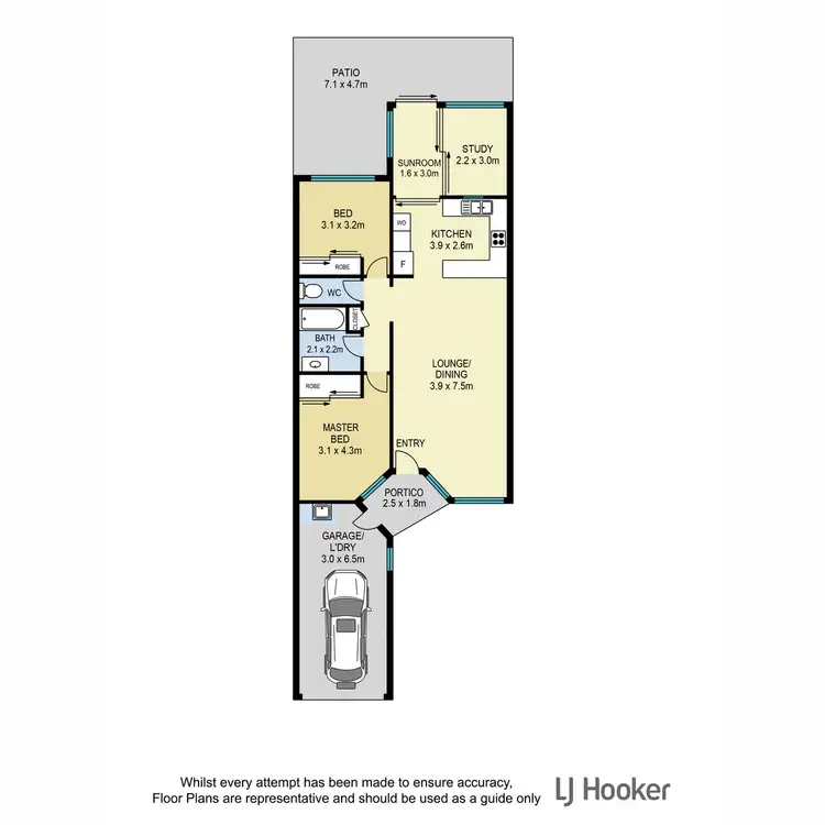Floorplan of Homely villa listing, 52/16 Stay Place, Carseldine QLD 4034