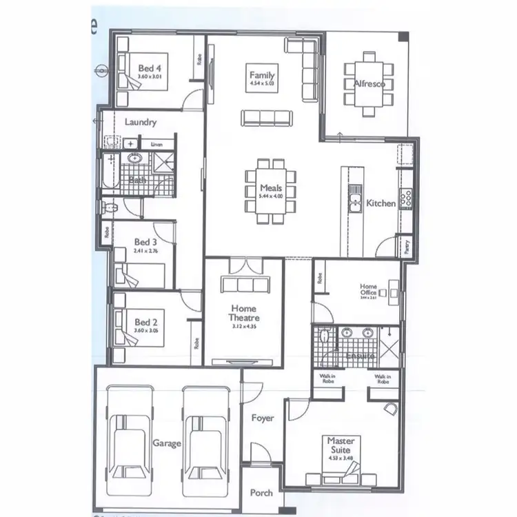 Floorplan of Homely house listing, 7 Letterkenny Road, Bullsbrook WA 6084